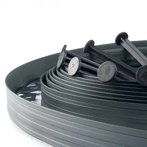 Zāliena apmale 10m x 4cm, 20gb. naglas, zaļš