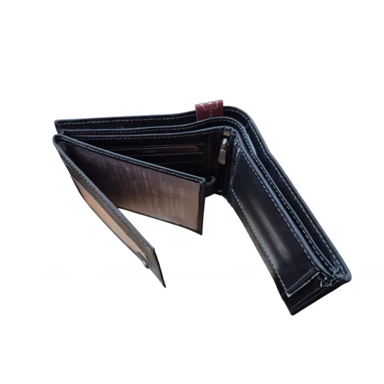 Ādas vīriešu maks Always Wild N992-MHU-NIT Black