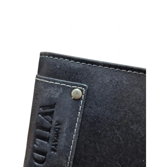 Ādas vīriešu maks Always Wild N992-MHU-NIT Black