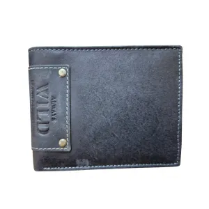 Ādas vīriešu maks Always Wild N992-MHU-NIT Black