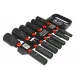 Triecienatslēgas muciņas 1/2” komplekts 13gab., 10 - 32 mm, garums 78 mm, BJC M58272