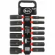 Triecienatslēgas muciņas 1/2” komplekts 13gab., 10 - 32 mm, garums 78 mm, BJC M58272