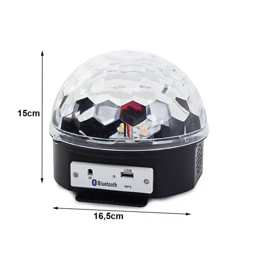 Disko bumba ar pulti un skaļruņiem / bluetooth / USB / MP3