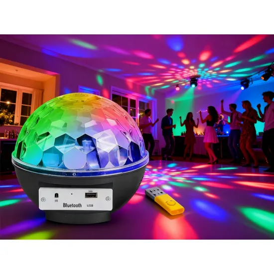 Disko bumba ar pulti un skaļruņiem / bluetooth / USB / MP3