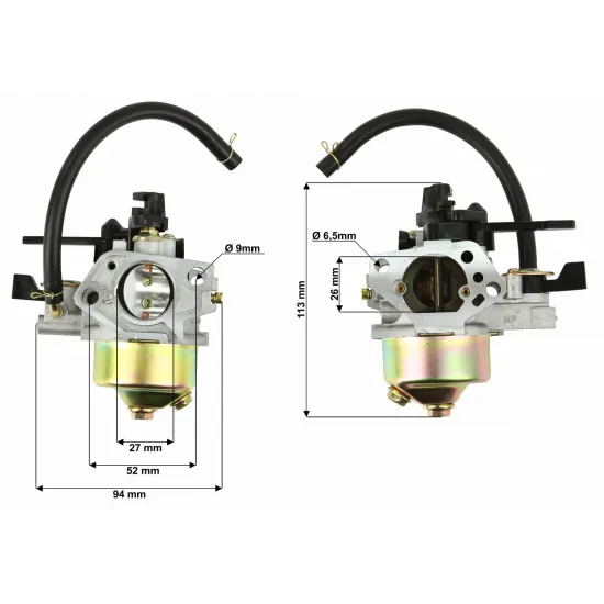 Бензиновый двигатель Карбюратор 13,0 л.с., HONDA GX340 GX390, M798954