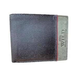 Vīriešu naudas maks, āda, Always Wild N992-SHS Grey