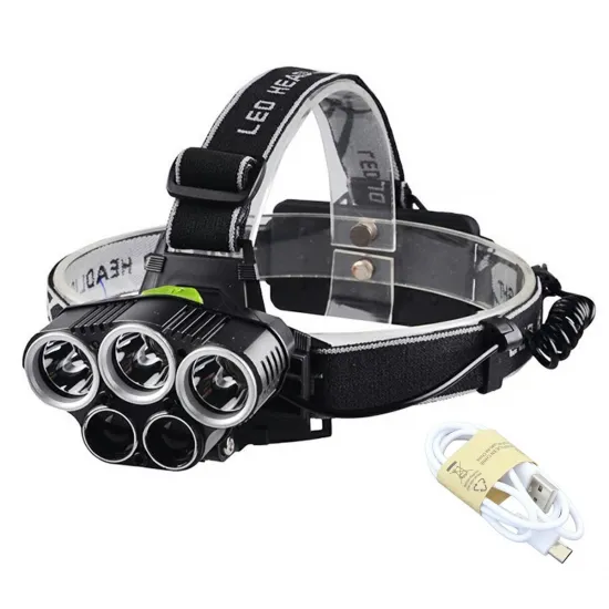 Налобный фонарь CREE XM-L T6 5 X светодиод, ZD24B