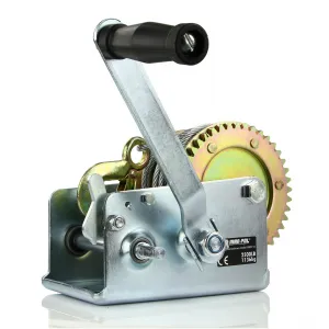 Rokas viņča ar trosi 1136kg, 2500LBS, trose 10m, M80734