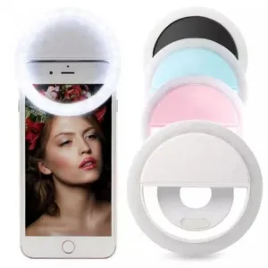 Selfie riņķa lampa 36 LED, 2 x AAA, KX7989