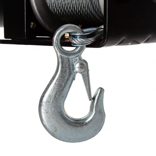 Akumulatora vinča, 12V, 970W, 1133 kg / 2500LBS ar tērauda trosi 15m, RQ2500 M80761