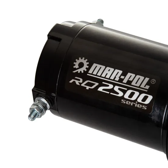 Akumulatora vinča, 12V, 970W, 1133 kg / 2500LBS ar tērauda trosi 15m, RQ2500 M80761