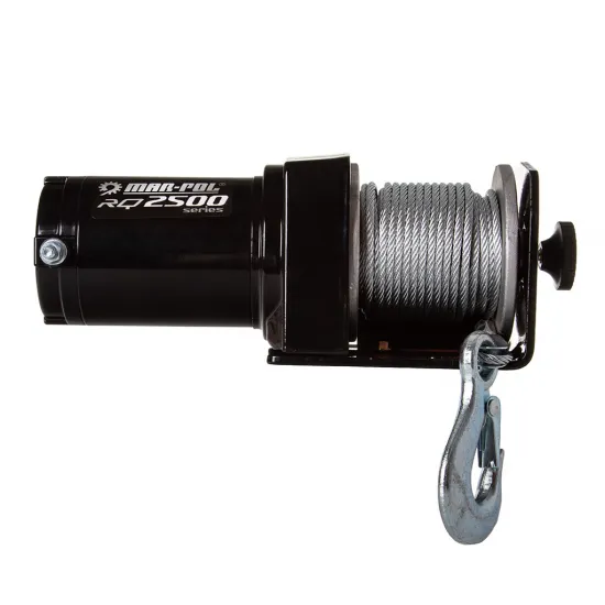 Akumulatora vinča, 12V, 970W, 1133 kg / 2500LBS ar tērauda trosi 15m, RQ2500 M80761