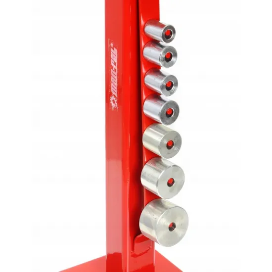 Cauruļu locītājs, metāla locīšanas iekārta 26 kg, 7 profili, M55680