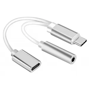 Переходник USB Type C на Type C и 3,5 мм