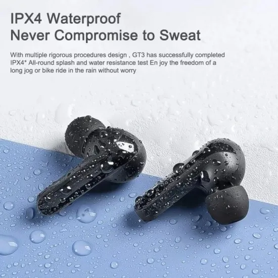 Haylou GT3 bezvadu bluetooth austiņas TWS, BT 5.0, Haylou GT3, melnas