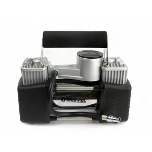 Kompresors bumbiņu/matraču piepūšanai. 2 cilindri, 12V, 240W, 1.5 bar 60L/min, Mar-Pol M82004