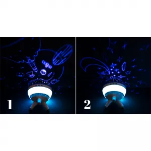 Zvaigžņu projektors un naktslampiņa 3in1 VENUS, F9G3