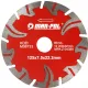 Алмазный отрезной диск 125 x 7,5 х 22,2 mm Mar-Pol Red M08733