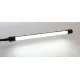 LED Galda lampa ar stiprinājuma klipsi, 3 gaismas režīmi, balta, ZD20B