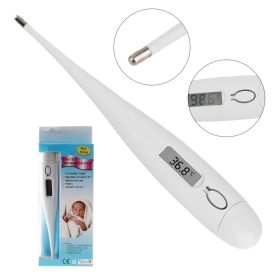Bērnu termometrs ar LCD ekrānu, 32C - 42C, +/- 0,1C, 01100