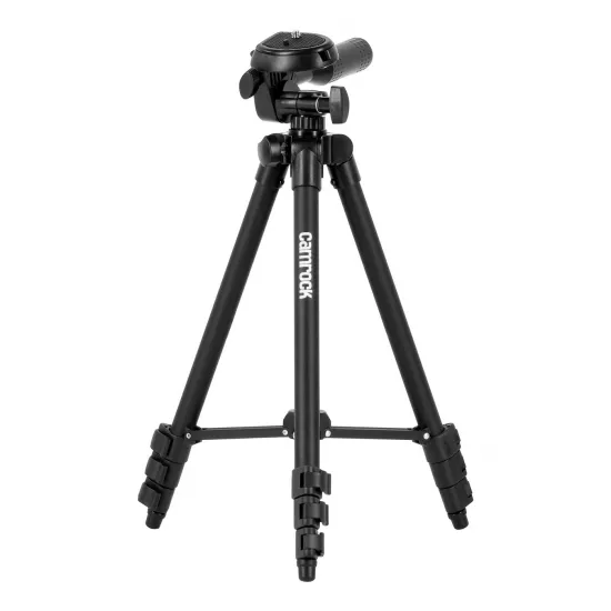 Statīvs, trīskājis mobilajam telefonam, kamerai, 3in1 Camrock TA10 Black Tripod - Mobile Kit, 5907489640381