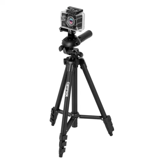 Statīvs, trīskājis mobilajam telefonam, kamerai, 3in1 Camrock TA10 Black Tripod - Mobile Kit, 5907489640381