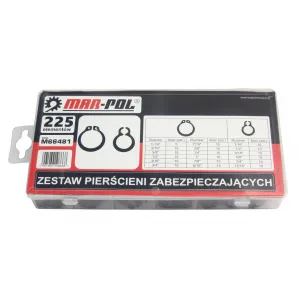 Набор стопорных колец 225 шт., M66481