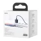 Адаптер быстрой зарядки Baseus 20 Вт, синий, Baseus Super Si Quick Charger 1C, CCSUP-B03, 6953156230019