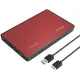 Orico 2,5'' HDD / SSD diska korpuss, 6 Gbps, USB 3.0, Orico-2588US3-V1-RD-BP, 6936761868747