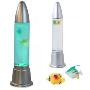 Dekoratīva lampa ar zivtiņām, 50cm, 18096