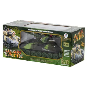 Радиоуправляемый танк, 43см, Big War Tank 9995, зеленый, KX8714_1