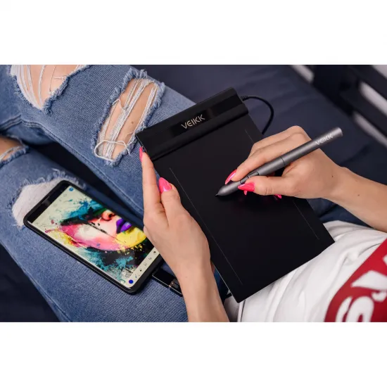 Grafiskā planšete zīmēšanai, Veikk S640, 6970716005030