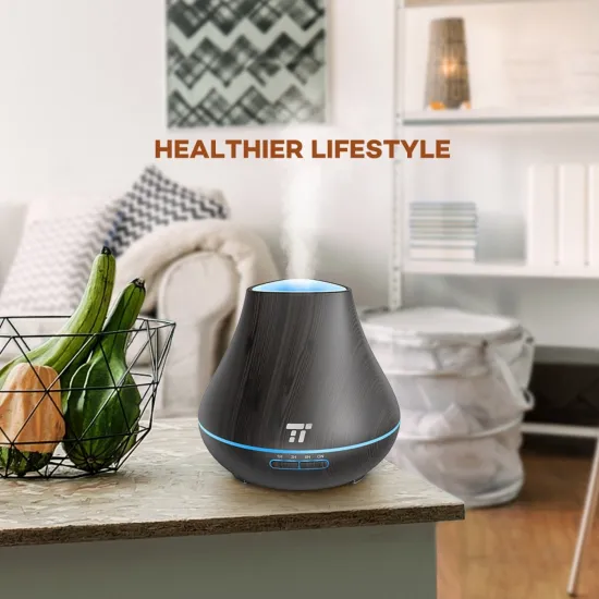 Gaisa mitrinātājs, difuzors, aromaterapija, Aromatherapy diffuser TaoTronics TT-AD004 - wenge