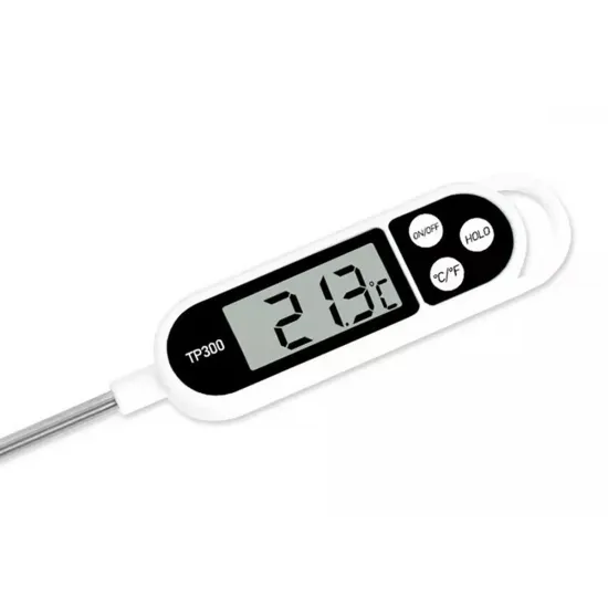 Пищевой термометр с ЖК-дисплеем, -50 - + 300C, AG254E