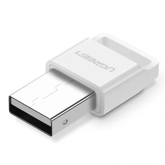 Ugreen Bluetooth-адаптер BT4.0 Qualcomm aptX, белый, UGREEN 30443