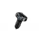 Автомобильный FM-модулятор 12-24 В, 3,4 А, Bluetooth, USB microSD, Baseus CCALL-TM0A