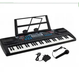 Детский синтезатор 54 клавиши + микрофон, USB, 328-02, 00008238