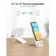 Держатель для телефона, подставка UGREEN LP310 Foldable Multi-Angle Phone Stand (White)