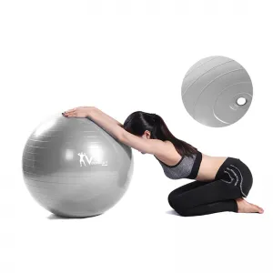 Фитнес - гимнастический мяч с насосом 75см + эспандеры 3шт., F52