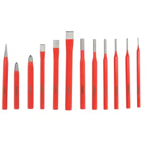 Набор пуансонов и долот 12 шт., M22365
