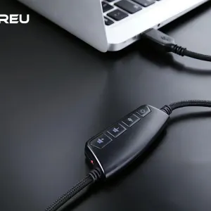Dareu EH925 gaming spēļu austiņas, RGB, 7.1, melnas, 6950589905989