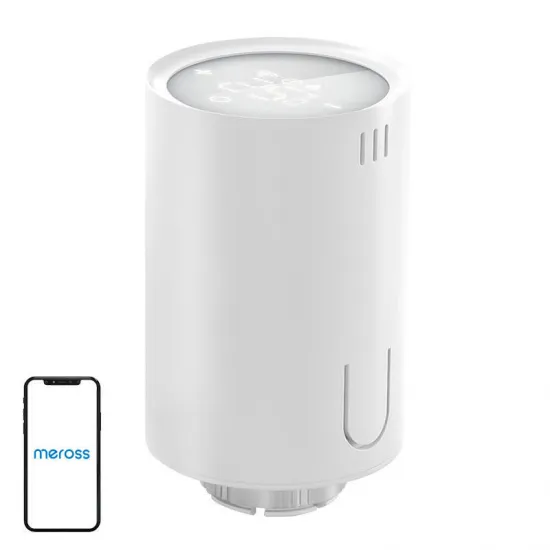 Умный радиаторный термостат с базой Meross MTS150HHK (HomeKit), MTS150H