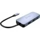 Адаптер ORICO USB-C 6 в 1 HDMI 4K, 3x USB 3.0, RJ45, USB-C PD 100 Вт ORICO USB-C 6 в 1 MC-U602P-GY-BP