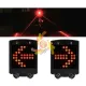 Велосипедный поворотник беспроводной с аккумулятором 650мАч 3,7В, USB, L10