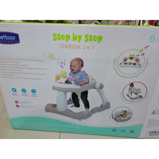 Mazuļu staigulis 2 in 1, Beticco Step By Step, zaļš