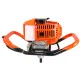 Zemes urbis ar benzīna motoru, 62cc, 2,3kW, 5,2ZS + urbji 100, 150, 200mm, M84000