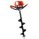 Zemes urbis ar benzīna motoru, 62cc, 2,3kW, 5,2ZS + urbji 100, 150, 200mm, M84000