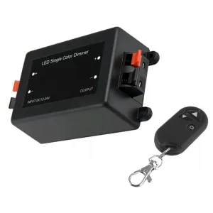 Slēdzis ar pulti, 1 kanāls, 12V 96W, 24V 192W, 433MHz, AG752A