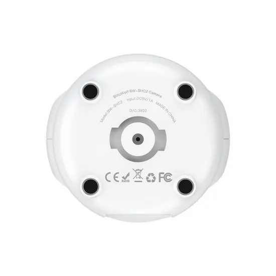 Смарт IP-камера наблюдения, Wi-Fi, 1080p, H.265, Pan/Tilt, BlitzWolf BW-SHC2
