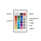 Светодиодная лента с пультом и адаптером, RGB SMD 5050, влагозащита IP65, 5м
